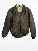Giacca bomber in pelle Speedware Air Force USA (26g255) - M