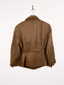 Giacca in pelle marrone donna 05 - L